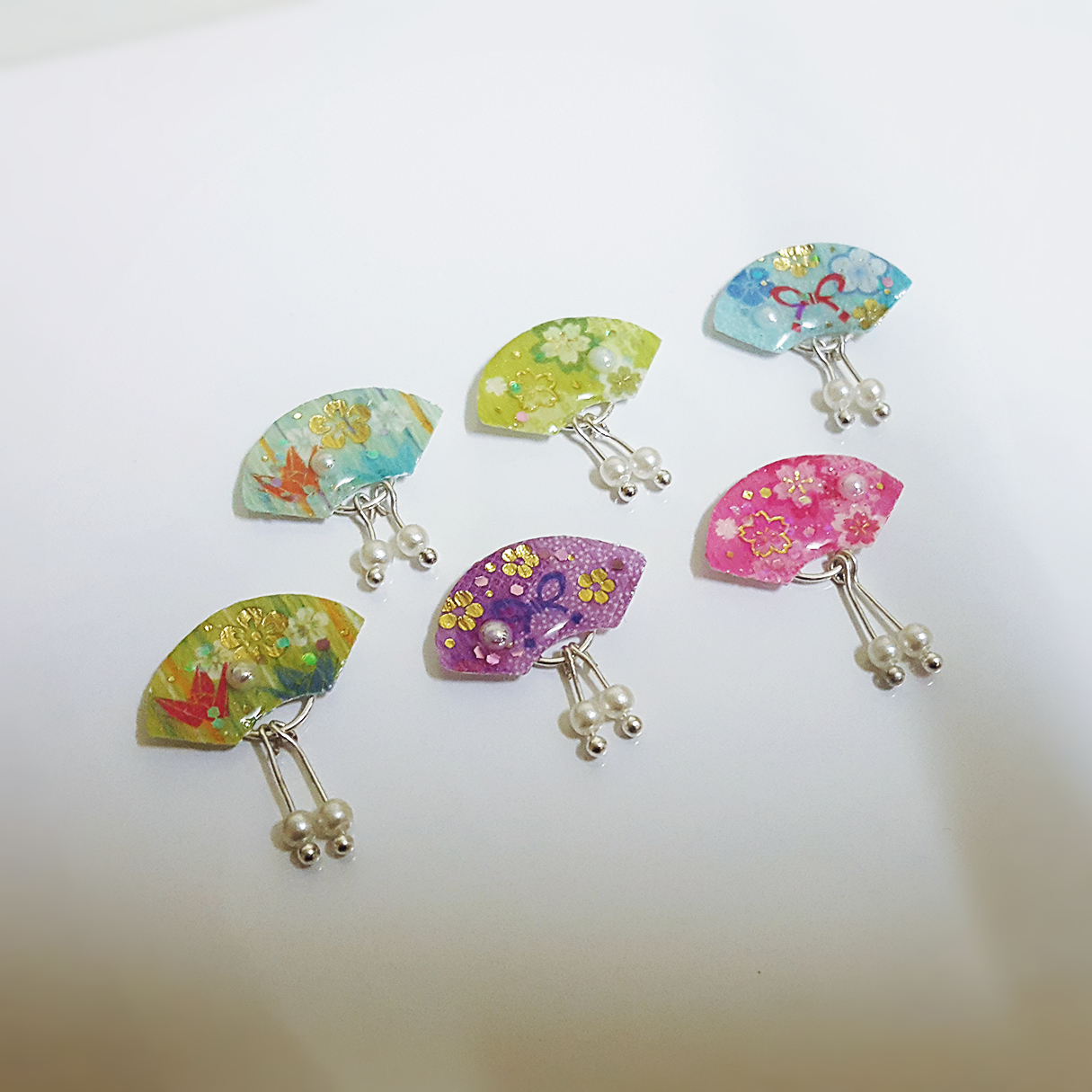 和紙系列 – 胸針 (定制品請電郵)